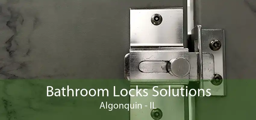 Bathroom Locks Solutions Algonquin - IL