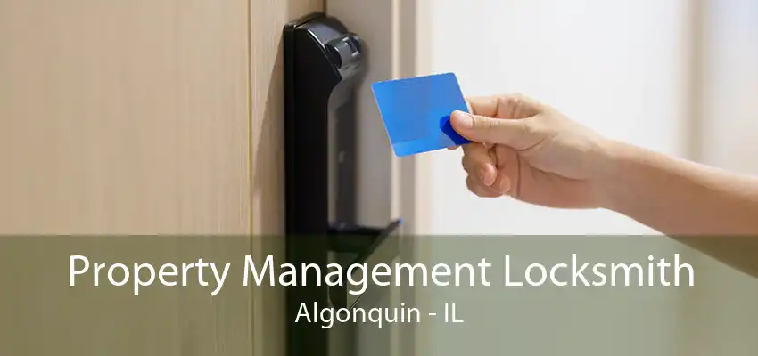 Property Management Locksmith Algonquin - IL